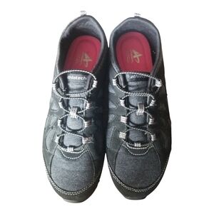 Athletech Women's Black and Dark Gray Athletic Shoes